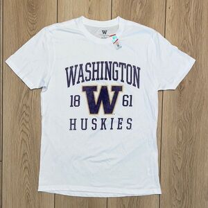 NWT - Washington Huskies White T-Shirt